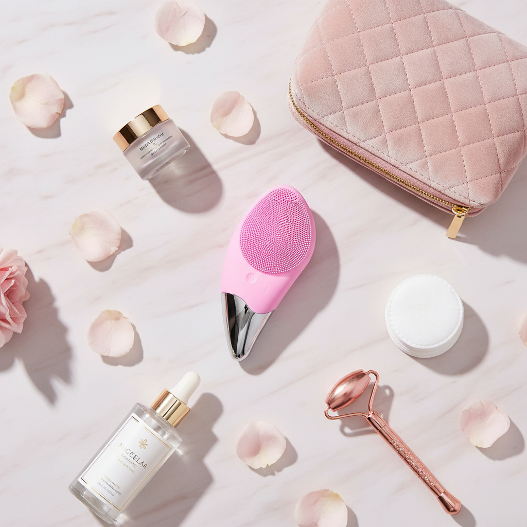 Brosse nettoyante univers girly