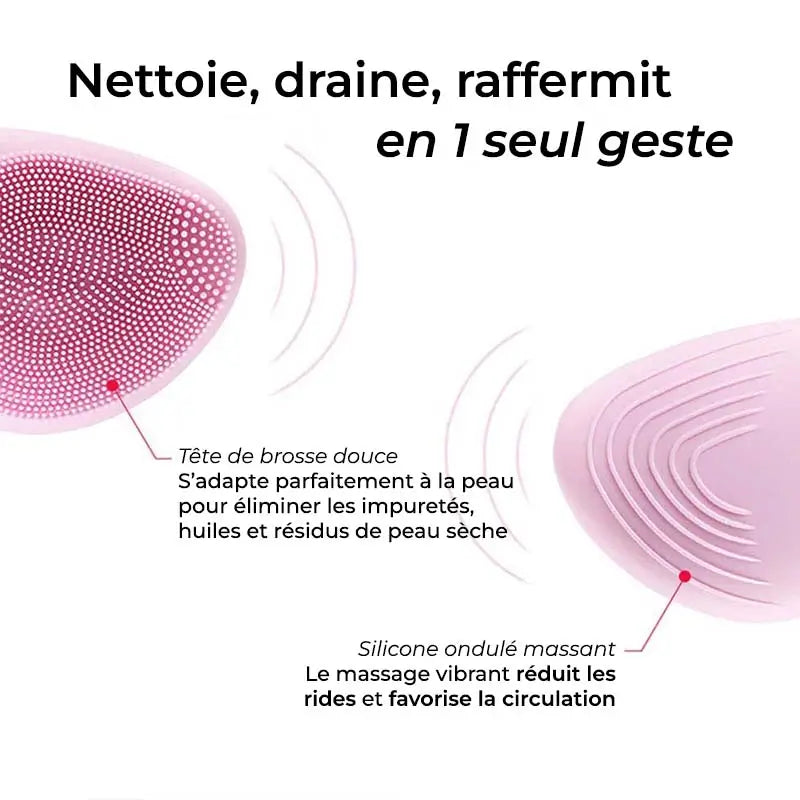 Duo Skin Glow Pro | Brosse Nettoyante Électrique + Savon Carotte & Curcuma — Routine Anti-Imperfections Complète